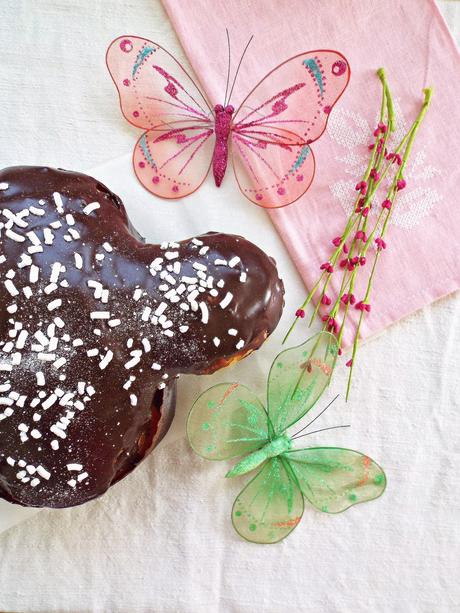 Colomba al cioccolato con lievito madre