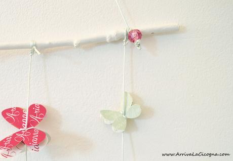DIY: le farfalle color pastello per decorare la cameretta