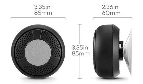 TaoTronics Wireless Shower Speaker, il diffusore Bluetooth per ascoltare musica sotto la doccia