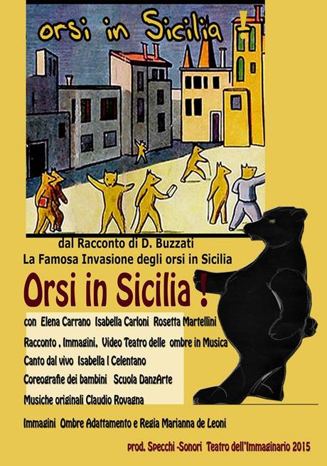 L’invasione degli Orsi in Sicilia va in scena ad Osimo (An), da non perdere!