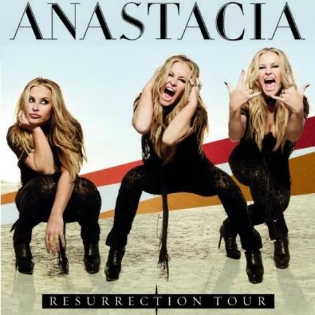 Anastacia,  Resurrection Tour 2015 : prima tappa 14 luglio Brescia.