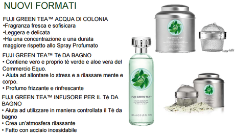 [CS] The Body Shop presenta la linea FUJI GREEN TEA