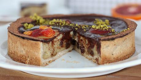 crostata di miglio e cioccolato