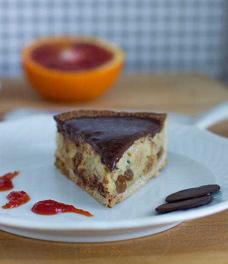 crostata con crema di miglio