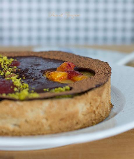 crostata con crema di miglio