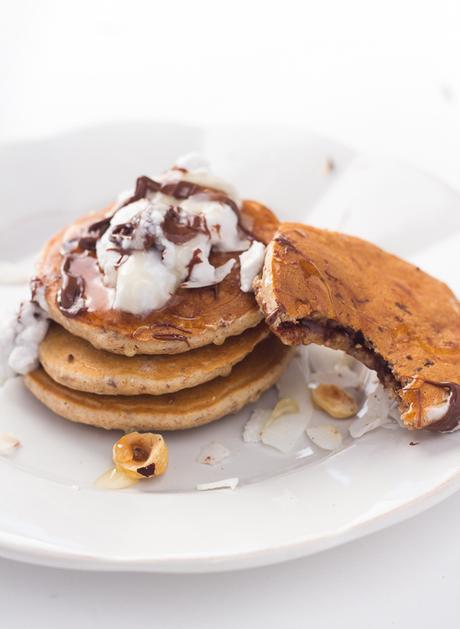 LatoKitchen.ricetta vegan.Pancake nocciole e cocco-7