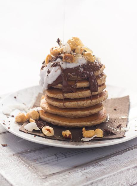 LatoKitchen.ricetta vegan.Pancake nocciole e cocco-5