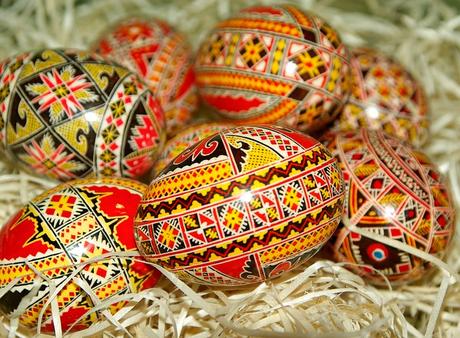 Uova di Pasqua decorate. Foto: Wikipedia.