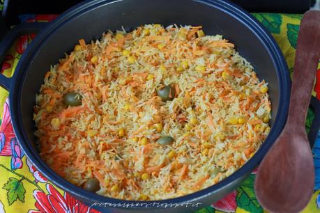 Riso alla greca (vegan)  Arroz à grega