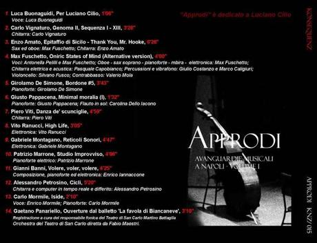 Approdi. Avanguardie musicali a Napoli – Voume 1 (KonSequenz, 2015)