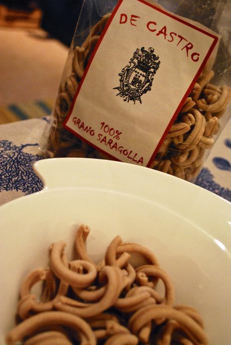 Caserecce di Grano Saragolla con Broccoletti, Guanciale e Crema di Tartufo Bianco DSC_0002