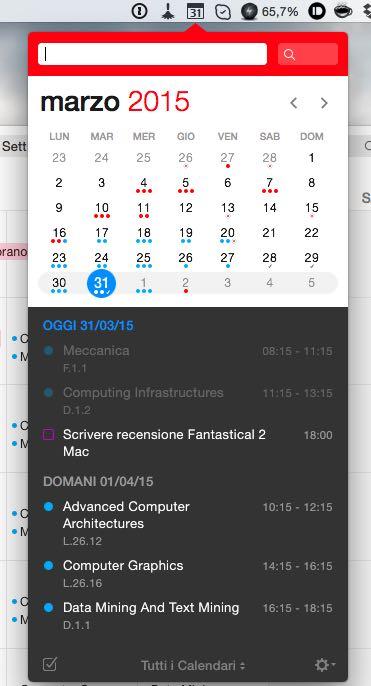 Fantastical 2, si aggiorna la migliore app per gestire calendari e promemoria sul Mac