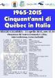 Cinquant’anni di Québec in Italia: conferenza a Reggio Calabria l’11 aprile