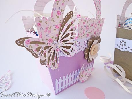 Cestini di Pasqua porta dolcetti - Easter Baskets treats holder