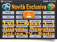 TVLC Next 1.1 Dirette TV e Radio Registrabili