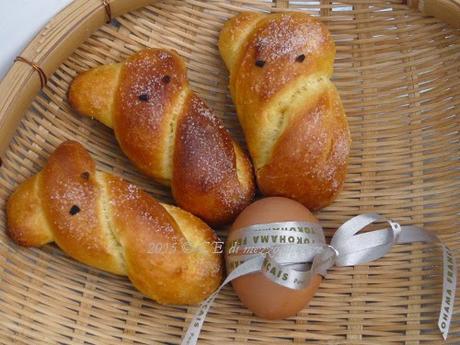 Buona Pasqua con dolci animaletti di pan brioche