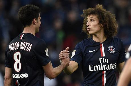 Psg, che tegola: David Luiz e Thiago saltano il Barcellona