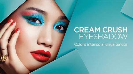 Kiko Cosmetics, Ombretto in Crema Cream Crush - Preview