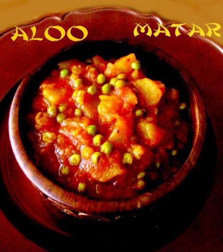 Aloo Matar ovvero curry di patate e piselli e parlar d'amore
