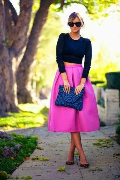 MIDI SKIRT # 2 - COLORS!