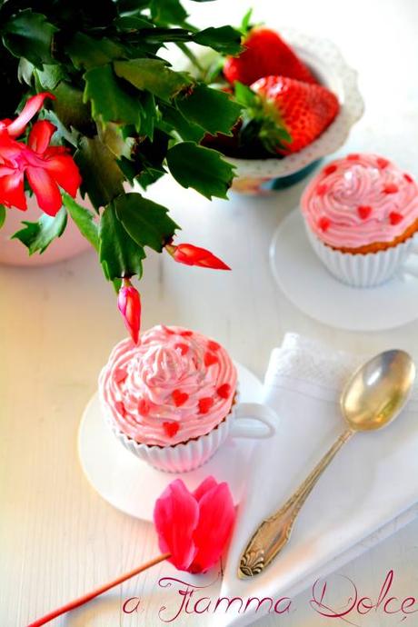 cupcakes vegan alle fragole 