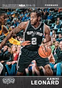 Kawhi Leonard - San Antonio Spurs - Immagini fornite da Panini SPA