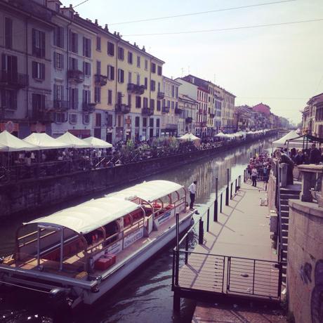 La domenica perfetta: sole, cielo blu, e Navigli in fiore!