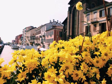 La domenica perfetta: sole, cielo blu, e Navigli in fiore!