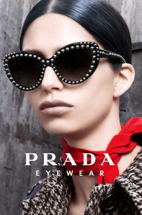 Prada, ss15 - studded sunglasses... ma anche no