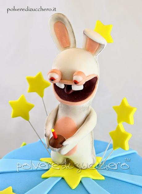 rabbids lapens torta decorata pasta di zucchero torta e dolcetti cake pops cupcake