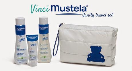 Vinci il kit Vanity travel set di Mustela Vinci il kit Vanity travel set di Mustela