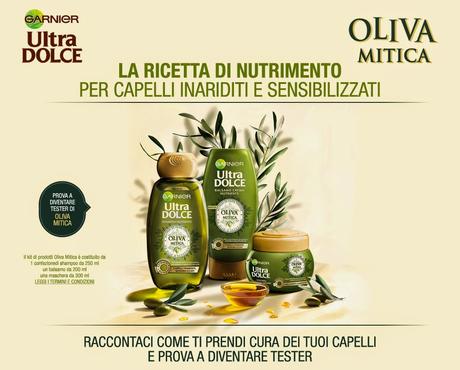 Diventa tester Oliva Mitica prodotti per la cura dei capelli Diventa tester Oliva Mitica prodotti per la cura dei capelli