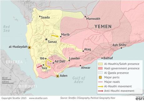 yemen map