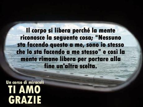 Il miracolo non ti risveglia ma semplicemente ti dimostra chi è quello che sta sognando. Parte 3.