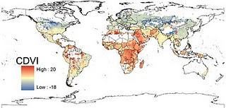La mappa della vulnerabilità climatica