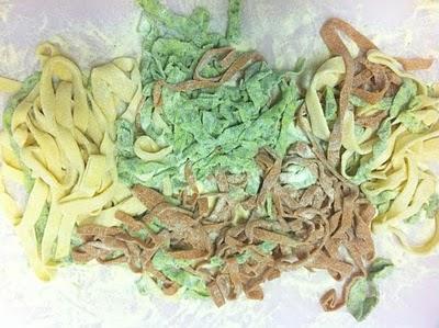 Taglionini dell'Unità d'Italia: aglio olio e peperoncino