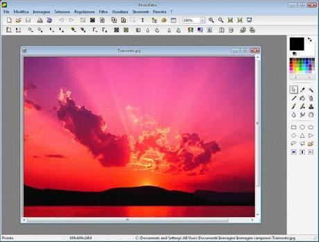 PhotoFiltre PhotoFiltre, programma per principianti per modificare le foto