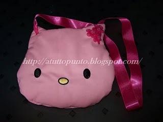 Borsetta Hello Kitty ricamata - Cod. 0059