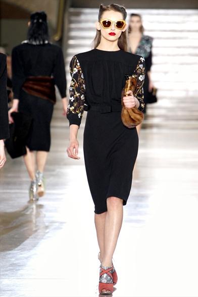 PFW woman f/w 2011-2012: Miu Miu like a Billy Wilder’s movie