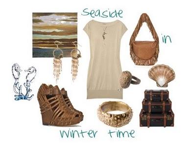 Polyvore love: Seaside in winter time