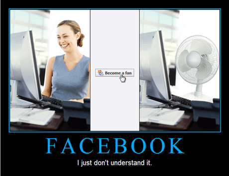 Il pensiero demente: divenire fan di facebook.