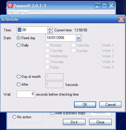 PowerOff PowerOff, spegnere automaticamente il computer a un orario programmato