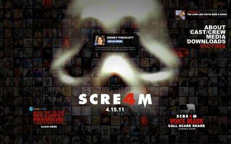 Viral point: i tuoi contatti di Facebook vittime di Scream 4