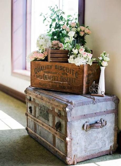 L'arte del riciclo: arredare un giardino in stile shabby chic!  