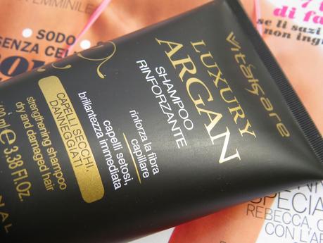 Edicolando in bellezza - Donna Moderna (25 Aprile 2015) regala lo shampoo Vitalcare Luxury Argan