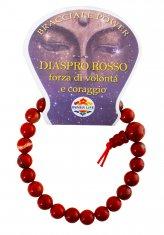 Bracciale Power - Diaspro Rosso