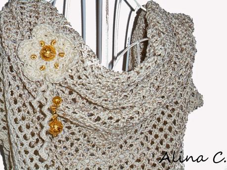 Facciamo insieme...Lo scialle crochet superfacile / Let's make together...The easy-peasy crochet shawl
