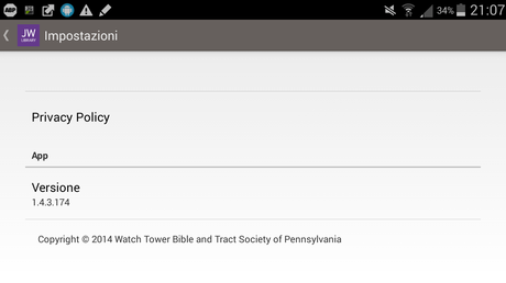 JW Library per Android si aggiorna alla versione 1.4.3