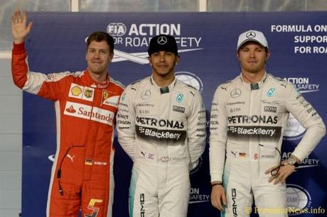 F1 | La griglia di partenza del GP Bahrain 2015