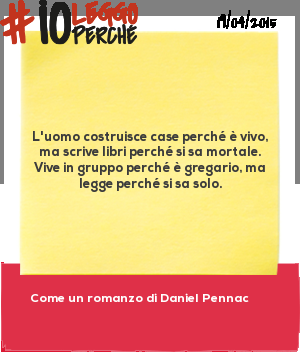 CITA UN LIBRO #IOLEGGOPERCHÉ/10